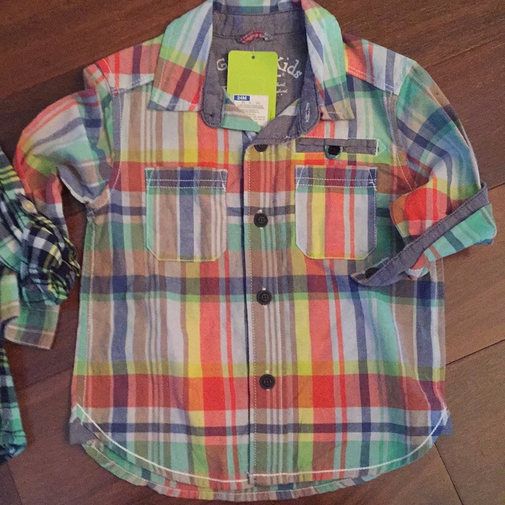 Oshkosh Shirt Size 24 Mons Nwt